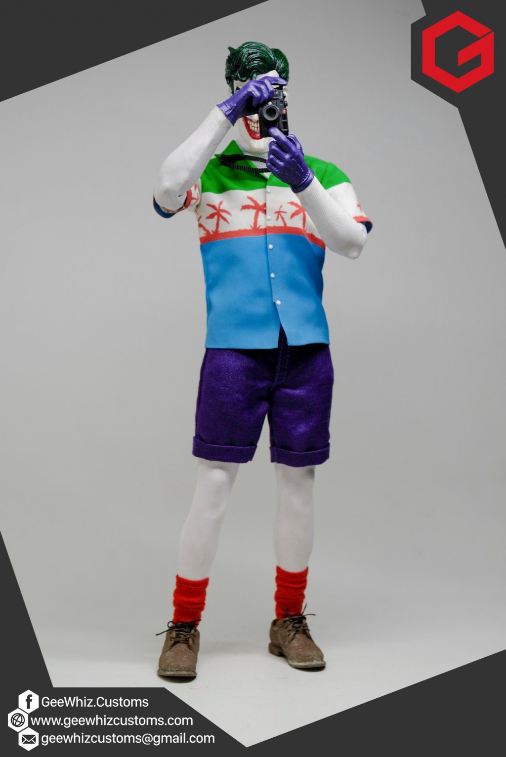 Geewhiz Customs: Joker's Hawaiian Outfit