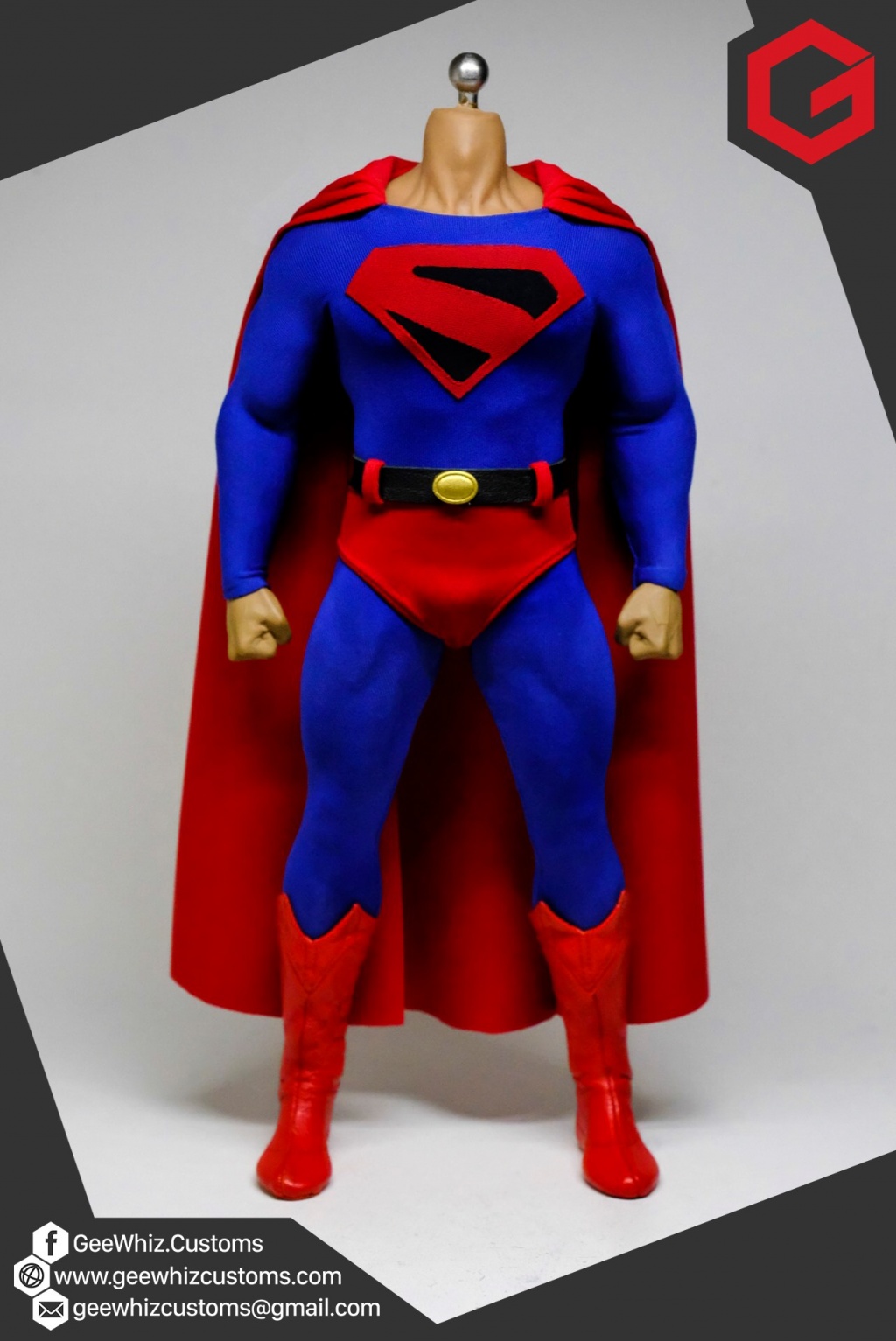 Geewhiz Customs: Kingdom Come Superman