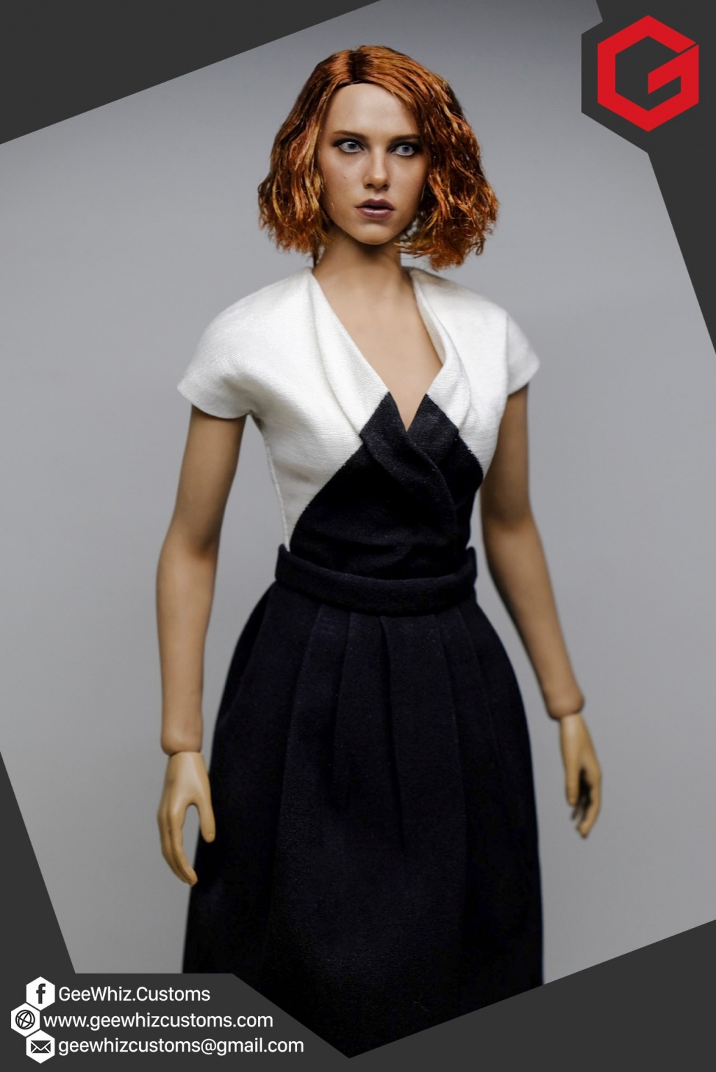 Geewhiz Customs: Natasha Romanoff (Avenger A.O.U.) Cocktail Dress