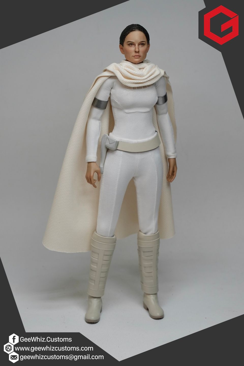 Geewhiz Customs: Padmé Amidala(Attack of the Clones) 1:6 Scale Outfit